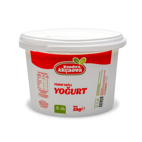 Akçaova Yarım Yağlı Yoğurt