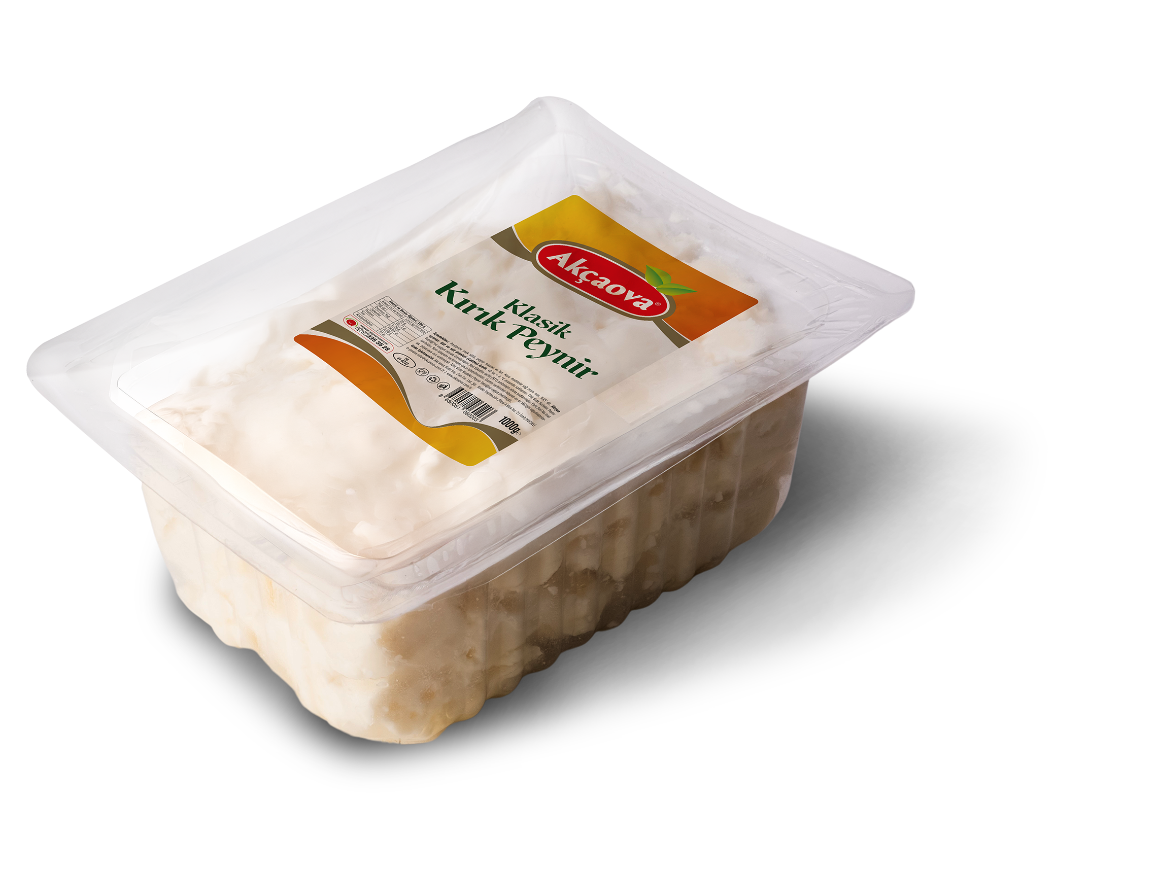 Akçaova Klasik Beyaz Peynir 1000 Gr. (Kırık)