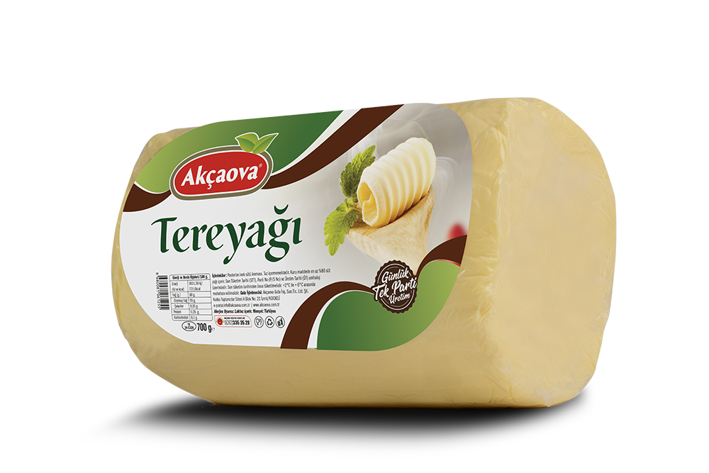 Akçaova Tereyağı 700 Gr. (Baton)